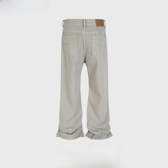 Men's Vintage Pants Men's Women's Micro-La Kuo High Street Jeans MIJKO