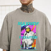 Men T Shirt Short Sleeve T-shirt Men and Women Loose