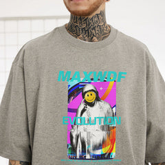 T-shirt homme à manches courtes t-shirt homme et femme ample