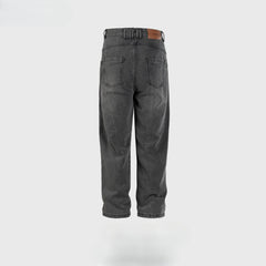 Men Vintage Pants Washed Old Trousers Straight Tide Street Tide Jeans MIJKO