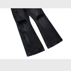 Mens Vintage Pants Ripped Jeans MIJKO