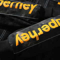 Autumn Hooded Casual Denim Jacket Men's Jacket Large Size Loose Men Denim Jacket