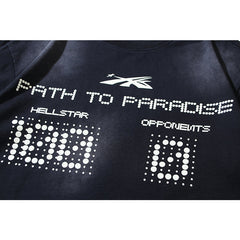 Hellstar Long Sleeve T-Shirt Retro style high street trend