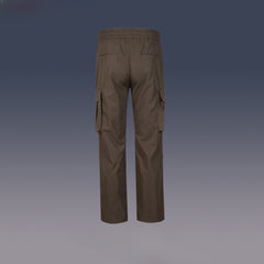 Men's Vintage Pants Men's Women's Straight Drawstring Casual Pants MIJKO