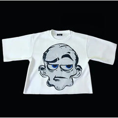 Street Unisex T-shirt Loose Casual Gothic