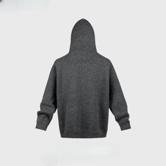 Men's Vintage Pants Men's Women's Autumn and Winter High Street Jacket Hooded Knitted MIJKO