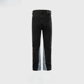 Men's Vintage Pants Men's Women's Contrast Splicing Trousers Slim-Fit Jeans MIJKO