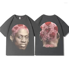 Street Unisex T-shirt Loose Casual Gothic