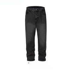 Men's Vintage Pants Washing Water Old Men's and Women's Jeans MIJKO