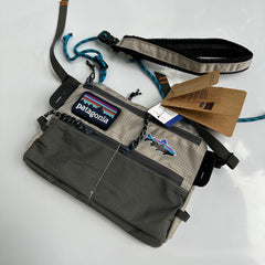 Mens Casual Bags Plaid Splicing Crossbody Outdoor Waterproof Shoulder Crossbody Bag