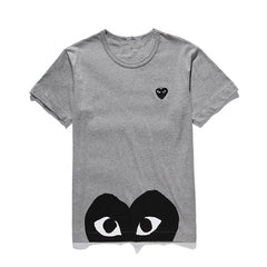 CDG Be Kind T Shirt Unisexe Coton Col Rond Manches Courtes
