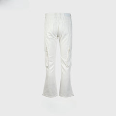 Men's Vintage Pants Men's Women's Spring and Summer Wide-footed Pants Slim-Fit Jeans MIJKO