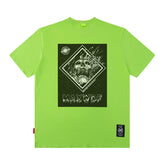 Men's T Shirt Printed Short-Sleeved T-shirt Men's and Women's Retro Loose Top