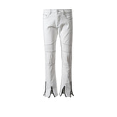 Men's Vintage Pants Men's Women's Autumn and Winter Wide Feet Pants Jeans MIJKO