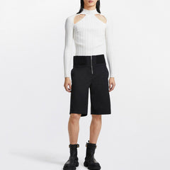 Rave Outfits Mens Vest Knitted