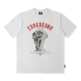 Men T Shirt Printed Street Style Short Sleeve T-shirt Men and Women Couple