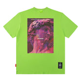 T-shirt homme Hip-Hop Mode Marque Vintage Impression Pop Été Manches Courtes T-shirt Homme