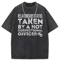 Men T Shirts Batik washed old punk cotton short-sleeved T-shirt