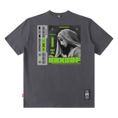 T-shirt homme à manches courtes, pour couple homme et femme, ample, décontracté, polyvalent