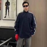 Mens Jacket Three Contrast Color Casual Jacket MIJKO