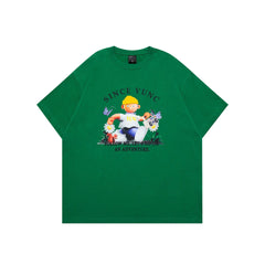 Mens T Shirts Summer Cotton