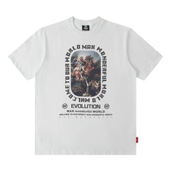 T-shirt ample à manches courtes pour homme