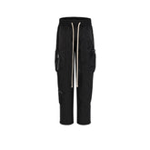 Men Vintage Pants three-dimensional pocket zipper trousers functional casual overalls MIJKO