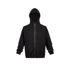 Men's Vintage Pants Men's Women's Autumn and Winter High Street Jacket Hooded Knitted MIJKO