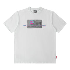T-shirt à manches courtes imprimé pour homme