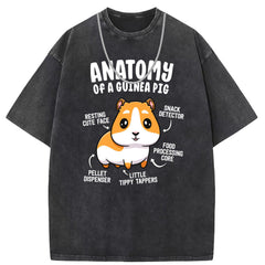 Men's T Shirts Cotton Crew Neck Short Sleeve T-Shirt Women's Washed and Old