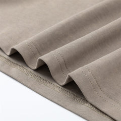 Men Long Sleeve T Shirt Gradient Washed Old Pure Cotton