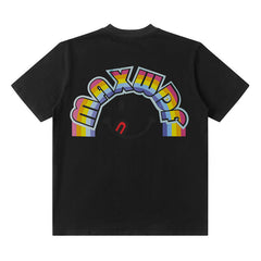 T-shirt ample unisexe à manches courtes pour couples