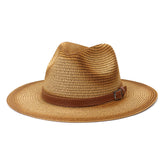 Chapeaux de Cowboy en Paille Protection Solaire Chapeau de Soleil Hommes Femmes Chapeau de Paille