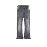Men's Vintage Pants Washed Old Trousers Men's and Women's Jeans MIJKO