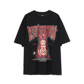 Man Tees Short sleeve Summer Fashion Brand Heavy Short Sleeve T-shirt