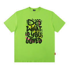 T-shirt Homme Hip Hop Rétro Manches Courtes T-shirt Homme Ample Décontracté