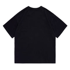 T-shirt Homme Imprimé Rock Décontracté à Manches Courtes pour Hommes et Femmes
