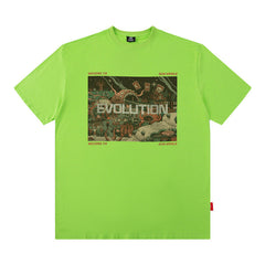 T-shirt imprimé homme à manches courtes T-shirt imprimé ample homme et femme