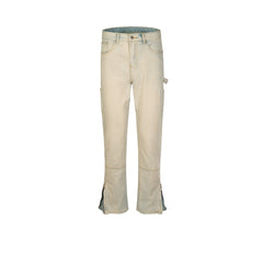 Men's Vintage Pants Washed Old Trousers Men's and Women's Jeans MIJKO