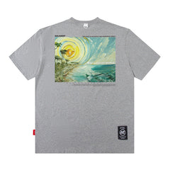 T-shirt homme à manches courtes pour couple homme et femme printemps et été