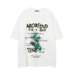 T-shirt homme imprimé col rond manches courtes T-shirt bébé garçon et fille été ample