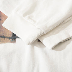 Men Long Sleeve T Shirt Portrait Printing Creative Trend Niche