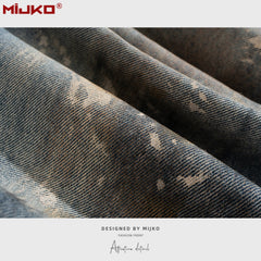 Mens Vintage Pants Make Old Jeans Straight MIJKO