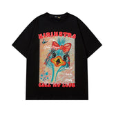 Men T Shirt Printed Short Sleeve Men's Summer Cute T-shirt Women Couple