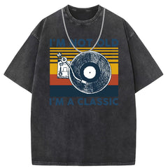 Men T Shirts Short Sleeve T-Shirts Men Old Punk