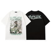 T-shirt pour homme imprimé manches courtes T-shirt homme et femme couple décontracté Street
