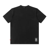 T-shirt homme à manches courtes imprimé portrait, ample et décontracté
