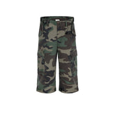 Men's Vintage Pants Men's Women's Camouflage Casual Overalls MIJKO