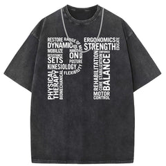 Men T Shirts Retro old cotton short-sleeved T-shirt