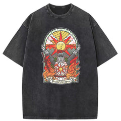 Mens T Shirts Old Water Washing